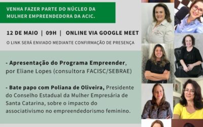 Núcleo da Mulher Empreendedora será lançado na próxima semana, em Caçador