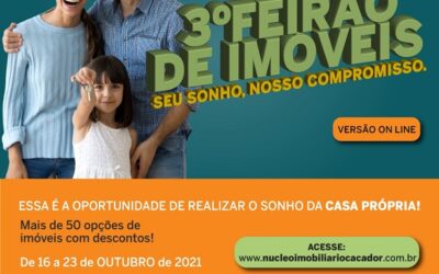 Núcleo Imobiliário segue com Feirão de Imóveis durante a semana