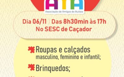 Núcleo da Mulher Empreendedora e AMA realizam bazar beneficente