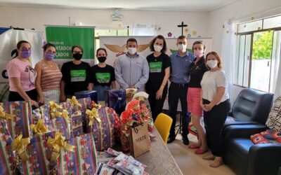 Núcleo de Contadores da ACIC anima o Natal da Casa Lar do Idoso