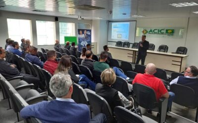 Núcleo Imobiliário da ACIC recebe o presidente do CRECI