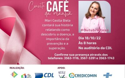 ACIC, CDL e AMPE promovem palestra sobre a prevenção contra o câncer de mama