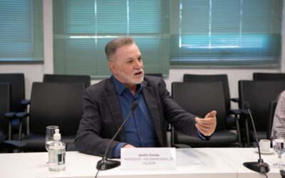 Presidente da ACIC integra comitiva de lideranças de Caçador que defendem melhorias no aeroporto regional