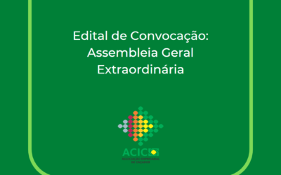 Assembleia Geral Ordinária: Nova data