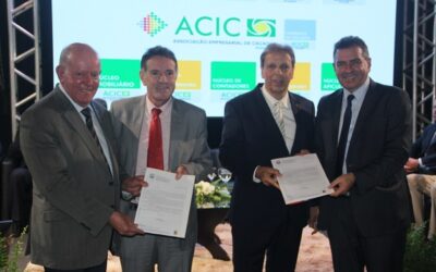 Proposta para estadualização do sistema anti-granizo é entregue a deputados em solenidade da ACIC