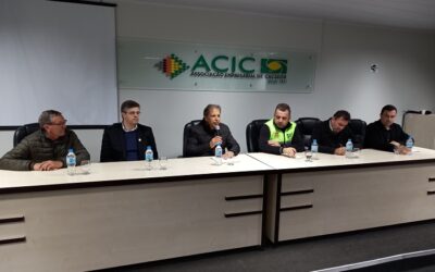 Situação das rodovias regionais é debatida em reunião na ACIC