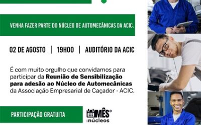 ACIC Caçador lança o Núcleo de Automecânicas