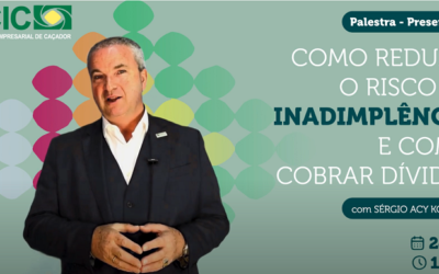 Como cobrar dívidas é tema de palestra na ACIC Caçador