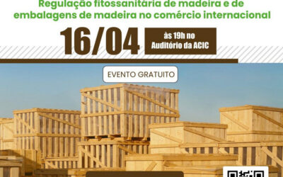 Palestra na ACIC debate o comércio internacional da madeira