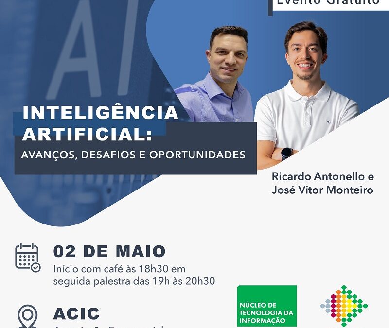 Inteligência Artificial é tema de palestra na ACIC