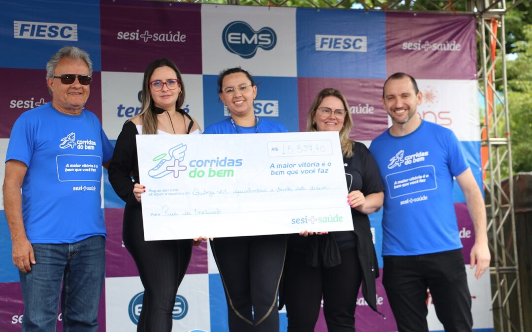 Mais de mil participantes na Corrida do Bem em Caçador