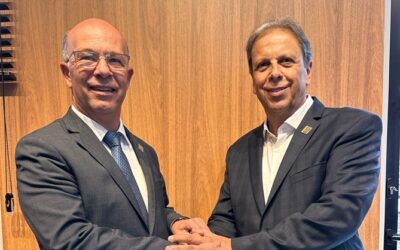 Leandro Bello na presidência da ACIC
