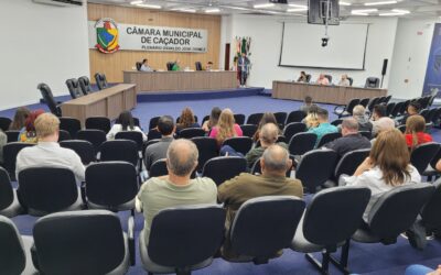 Câmara de Caçador realiza debate sobre UTI Neopediátrica