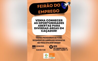Núcleo de RH da ACIC promove o Feirão do Emprego nesta sexta-feira
