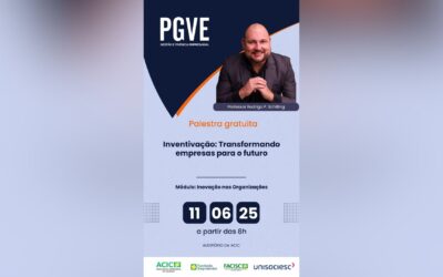 “Transformando empresas para o futuro” é tema de palestra gratuita na ACIC