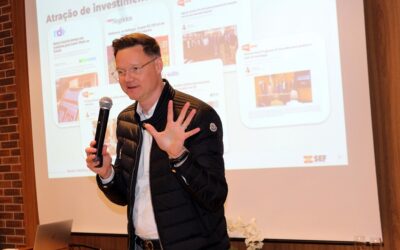 A convite da ACIC, secretário da Fazenda de SC ministra palestra em Caçador