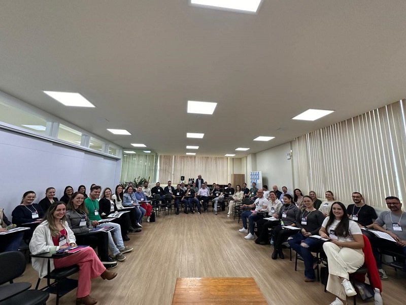 Liderança e Metas foram os temas do 4º módulo PGVE em Caçador