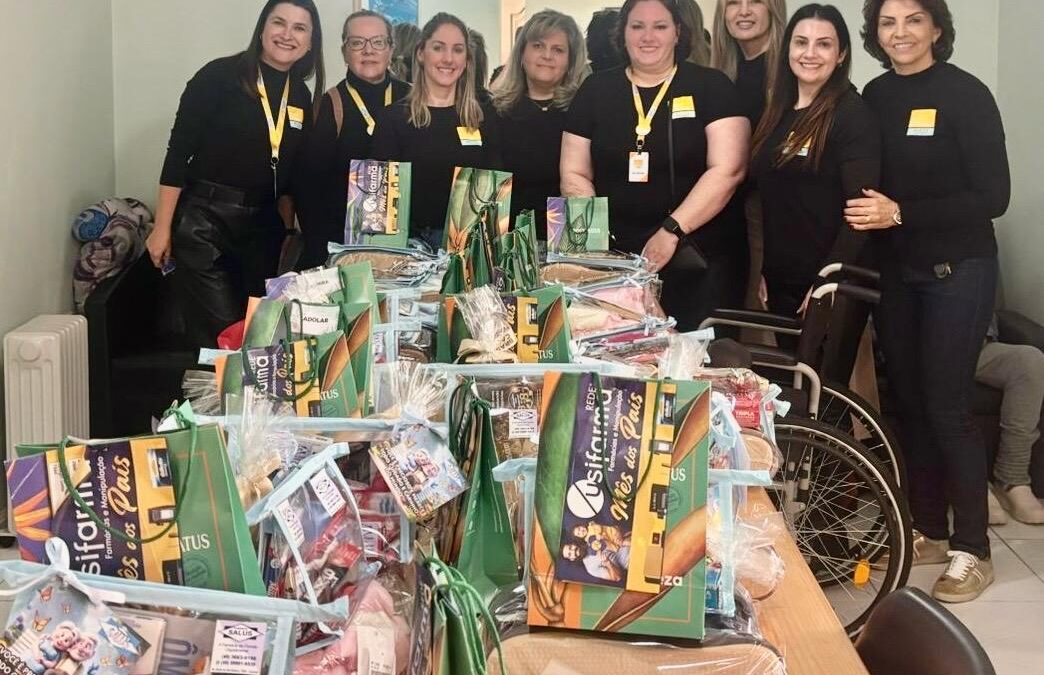 Ação do Núcleo da Mulher Empreendedora leva carinho e cultura à Casa Lar São José