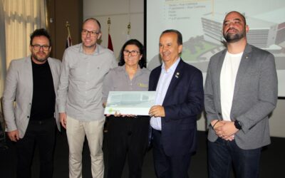 Governador Jorginho Mello visita a UNIARP e anuncia apoio à ampliação do Hospital Maice