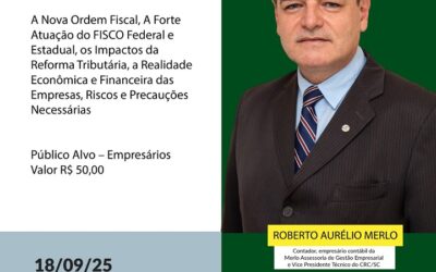 Núcleo de Contadores e Núcleo da Mulher Empreendedora promovem palestra