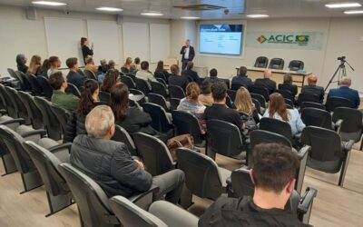 Atual cenário econômico Brasil x Estados Unidos é tema de palestra na ACIC