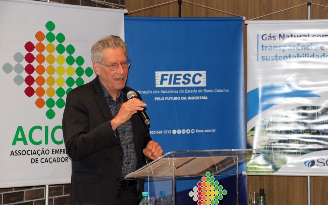 ACIC e FIESC fortalecem a interiorização do gás natural em evento realizado em Caçador, impulsionando avanços para a indústria e energia limpa