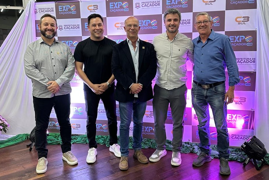 ACIC reforça apoio institucional no lançamento da ExpoCaçador 2026