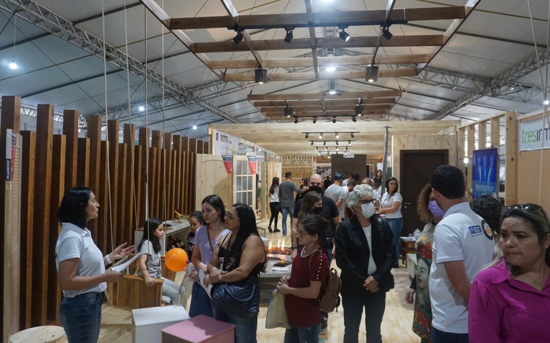 Pavilhão da Indústria e Serviços apresenta a força do setor produtivo na ExpoCaçador