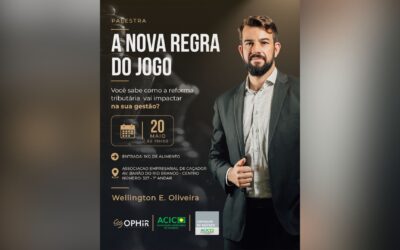 Palestra na Acic vai debater impactos da reforma tributária