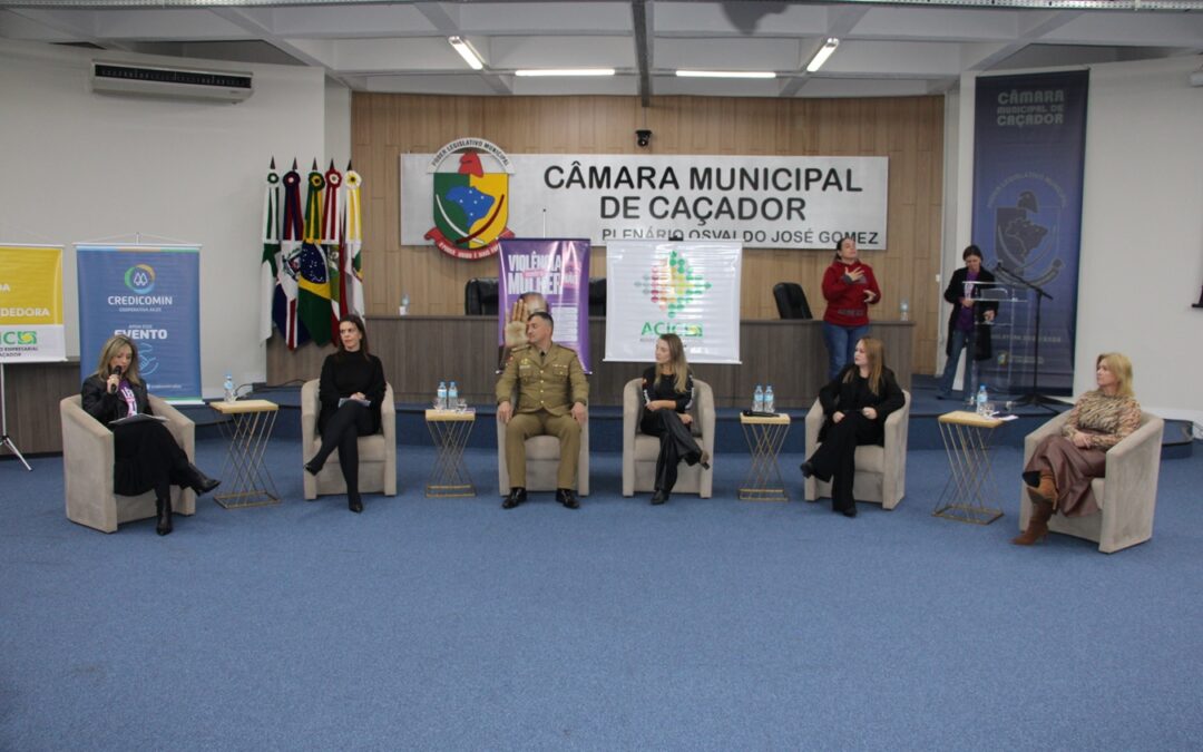 ACIC promove painel sobre prevenção à violência contra a mulher e reforça mobilização do setor produtivo e da sociedade