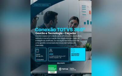 Conexão Totvs 360° terá foco em gestão e IA em Caçador