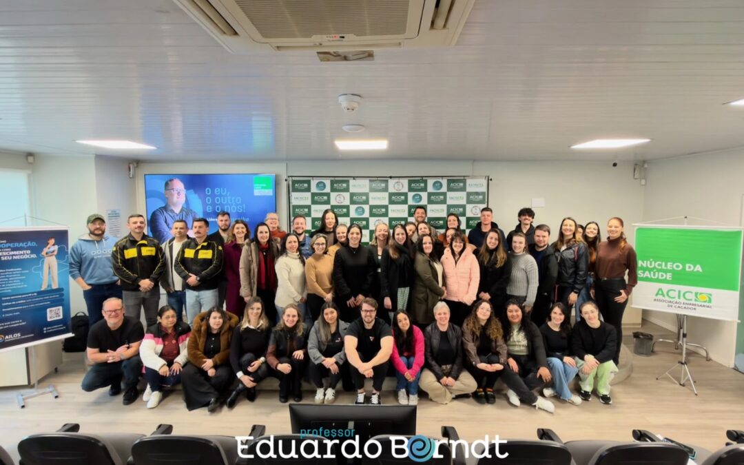 Treinamento sobre Liderança e Comportamento do Líder reúne profissionais e fortalece desenvolvimento de lideranças em Caçador