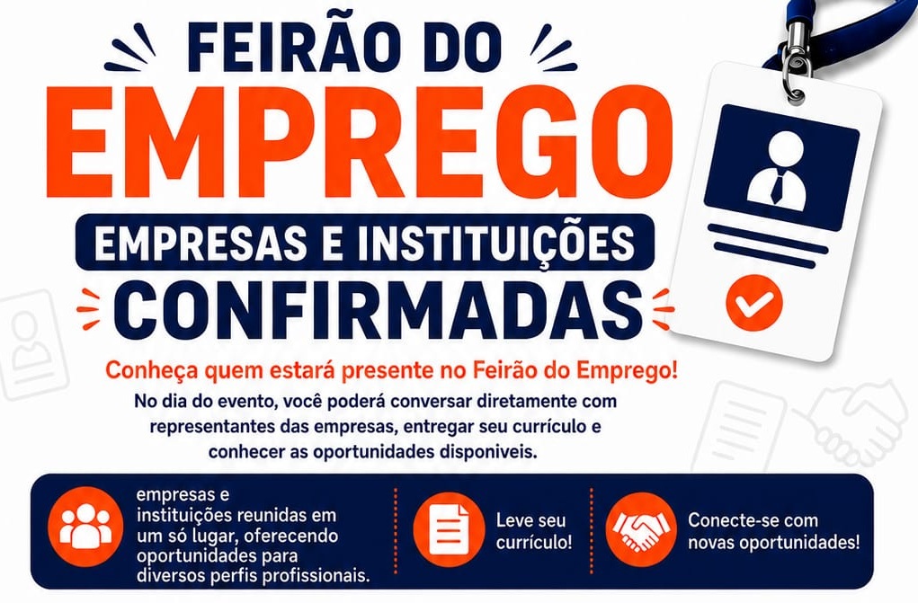 Núcleo de RH da ACIC promove o 2º Feirão do Emprego dia 14