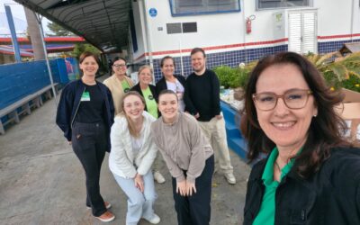 Núcleos da ACIC promovem ação de saúde e higiene para crianças da Escola Alcides Tombini